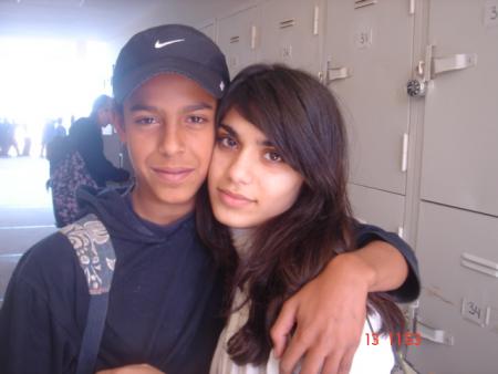 In school